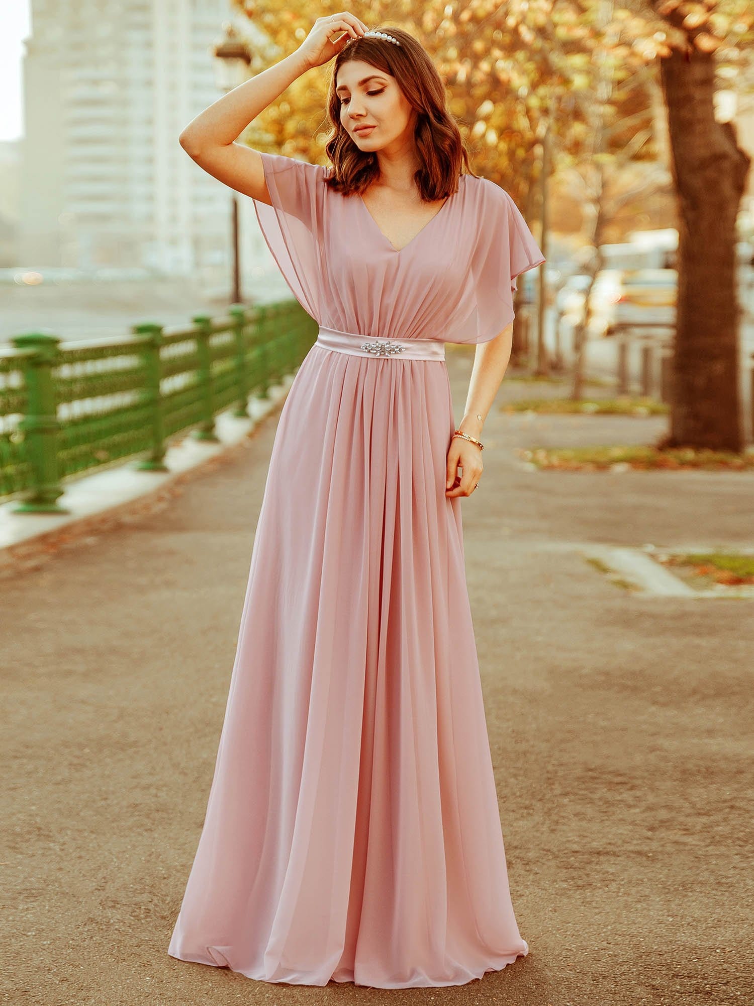 short flowy dress for wedding