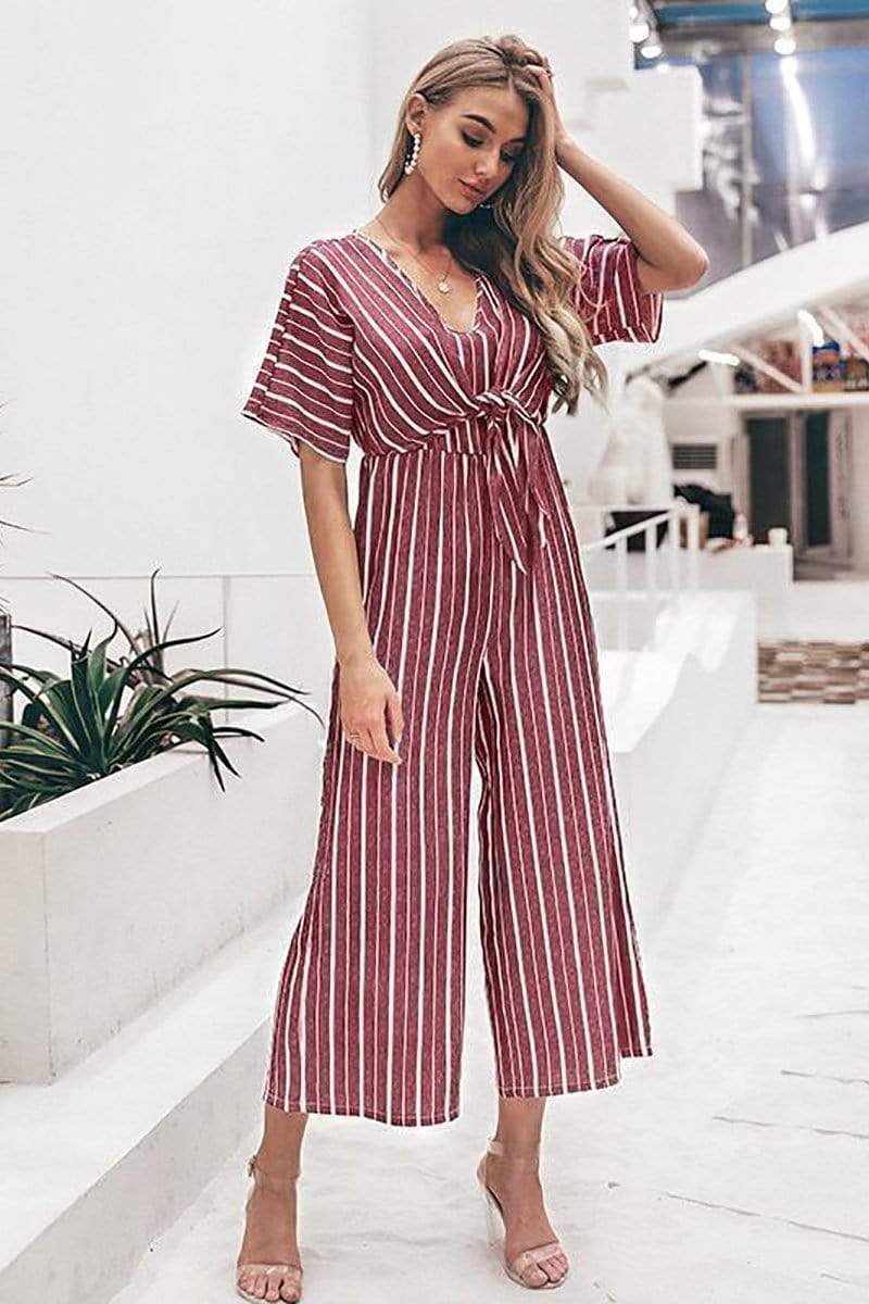 burgundy jumpsuit uk