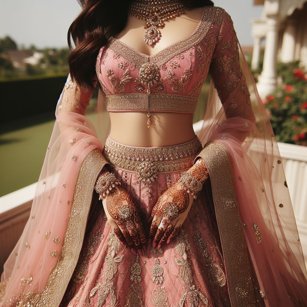 Straight Cut Lehenga