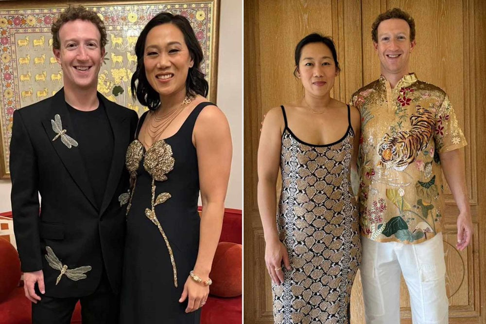 Mark Zuckerberg at Anant Ambani Prewedding