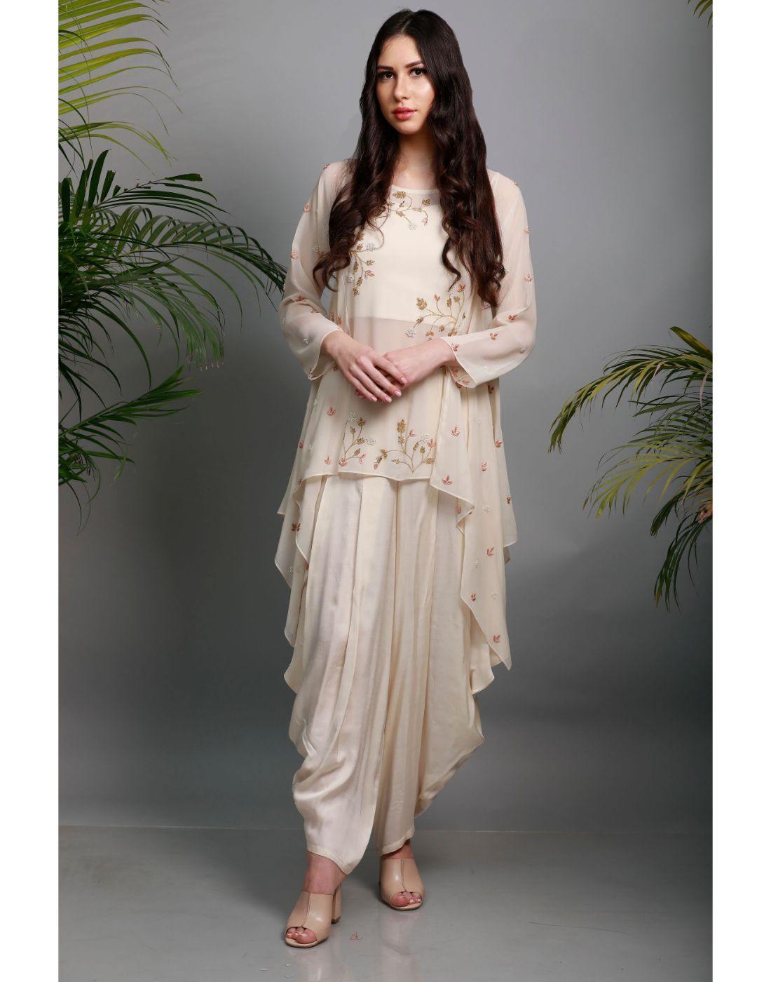 Online dhoti clearance style dress