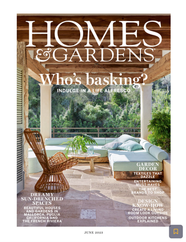 Homes and garden magazine front cover june 2023