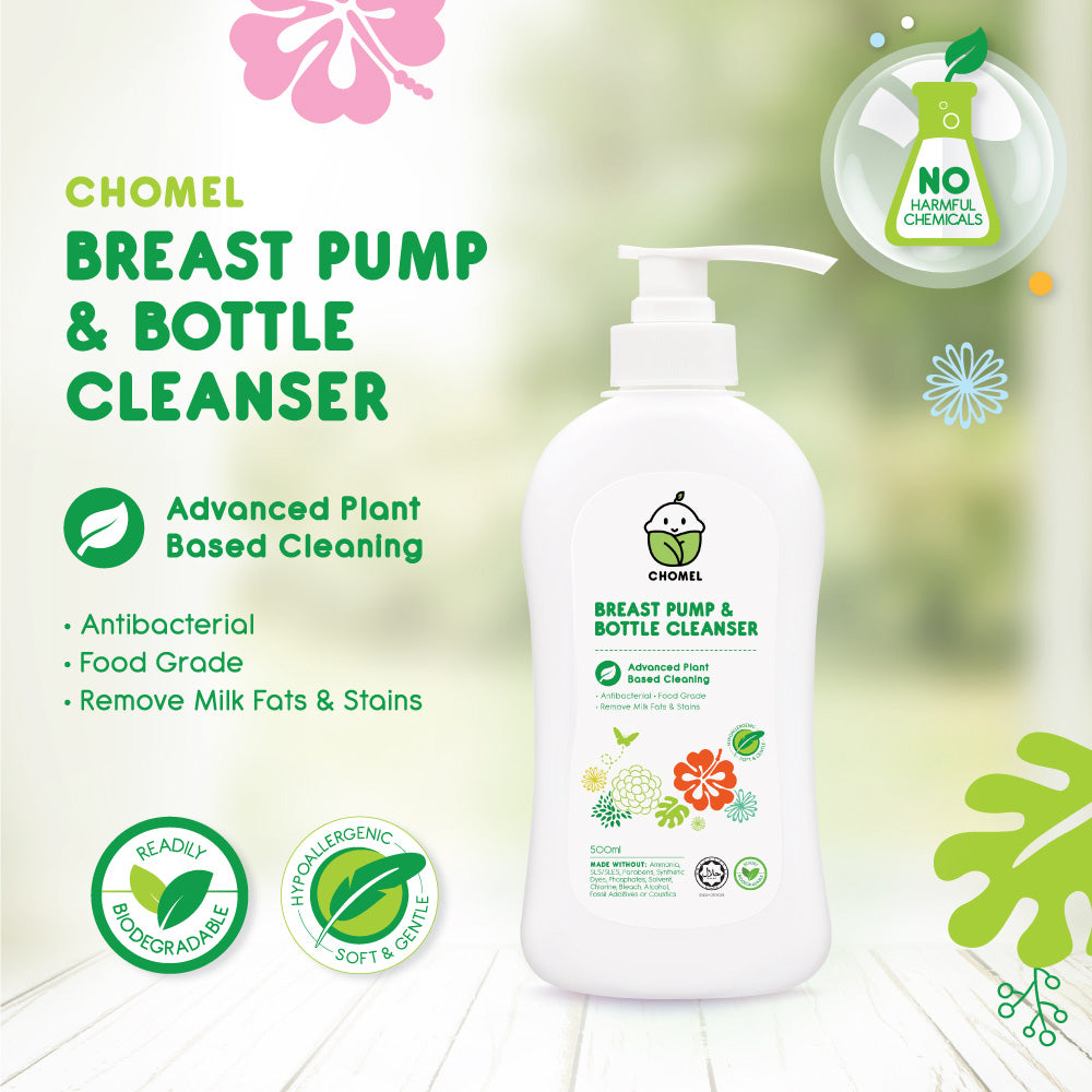 Chomel Baby Breast Pump & Bottle Cleanser 500ML