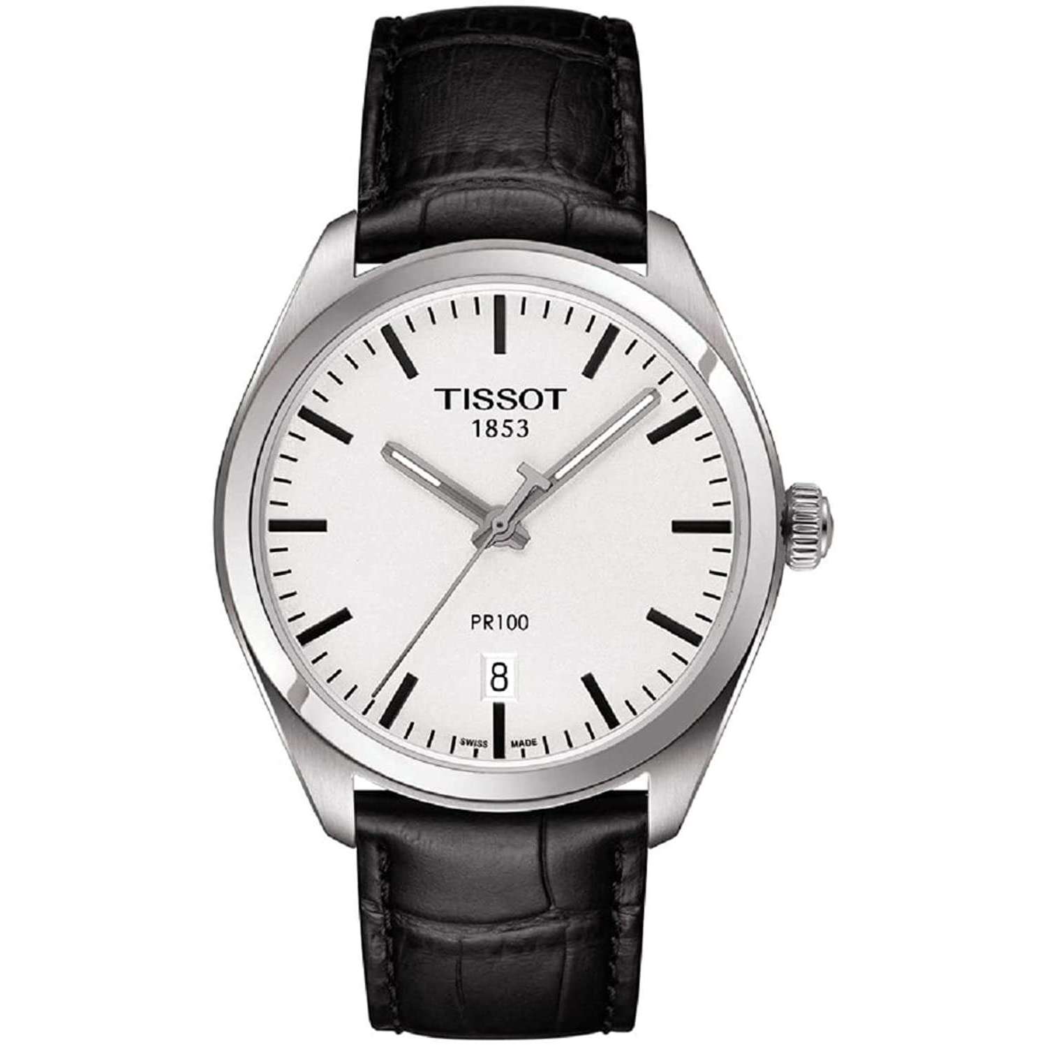 極美品】TISSOT PR100 T101.210 12Pダイヤ クオーツ 箱-