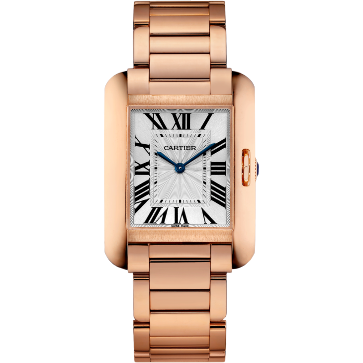 cartier tank anglaise rose gold