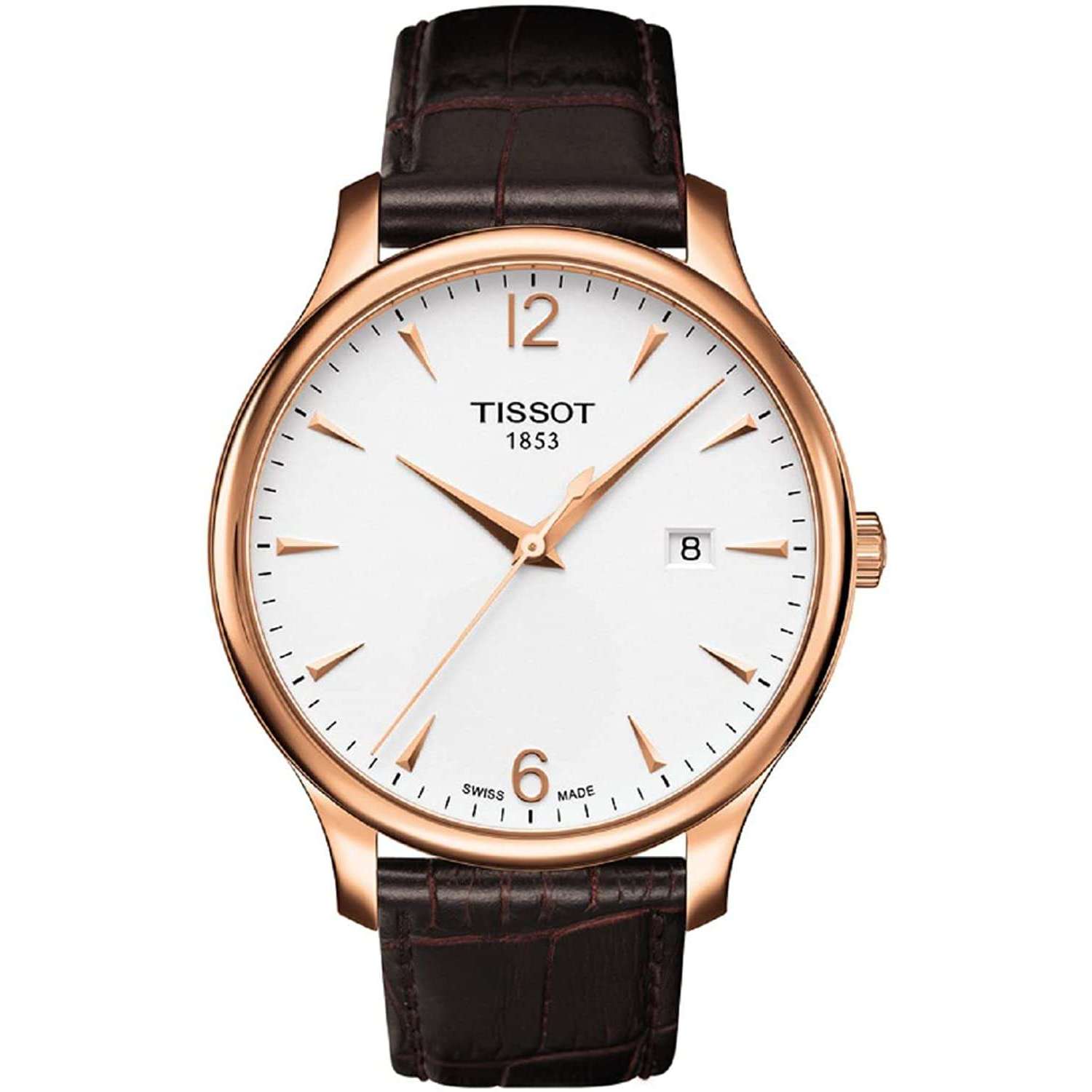 12,190円ティソ　Tradition Rose Gold-Tone Gmt