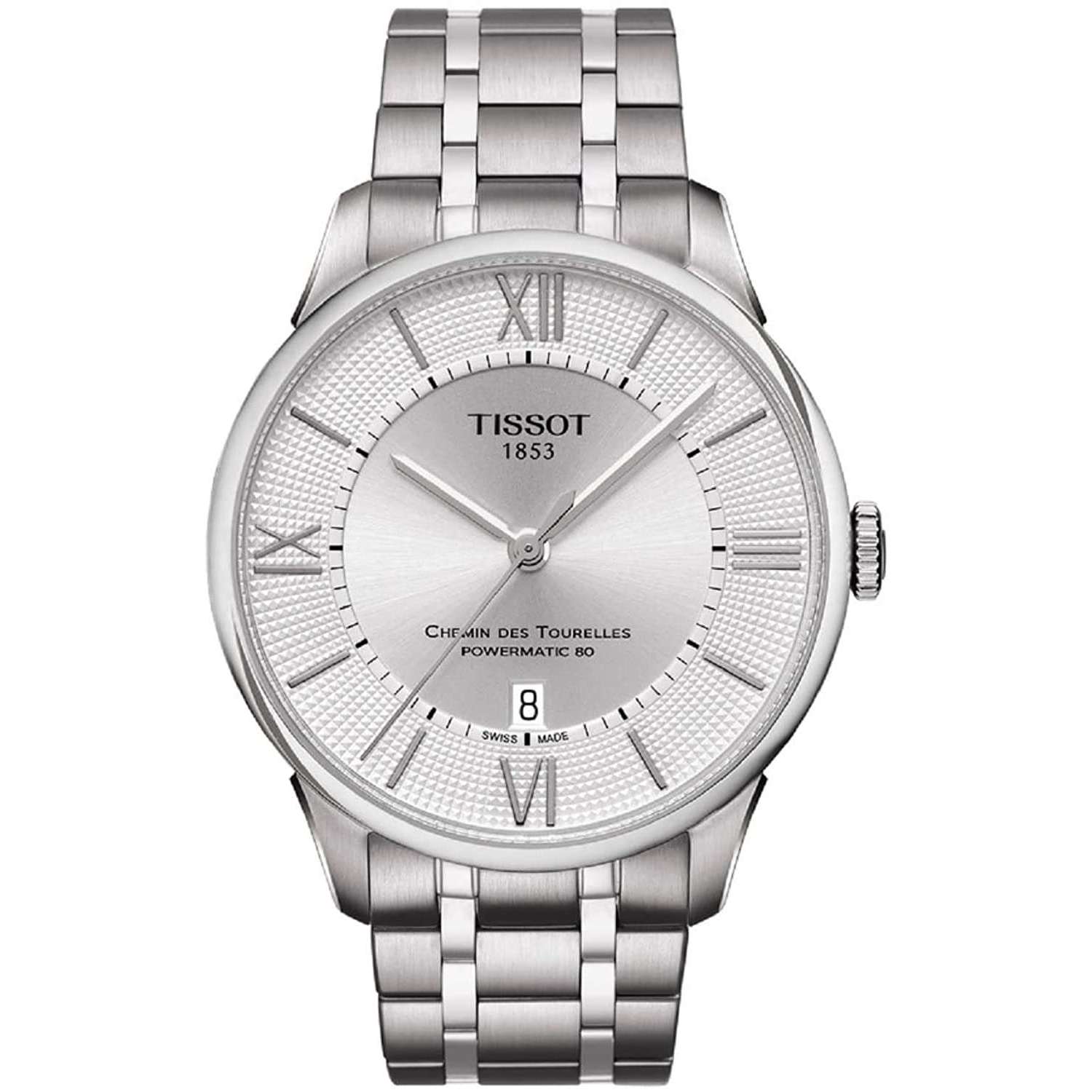 TISSOT CHEMIN DES TOURELLES POWERMATIC 80 SQUELETTE 42 MM MEN ...