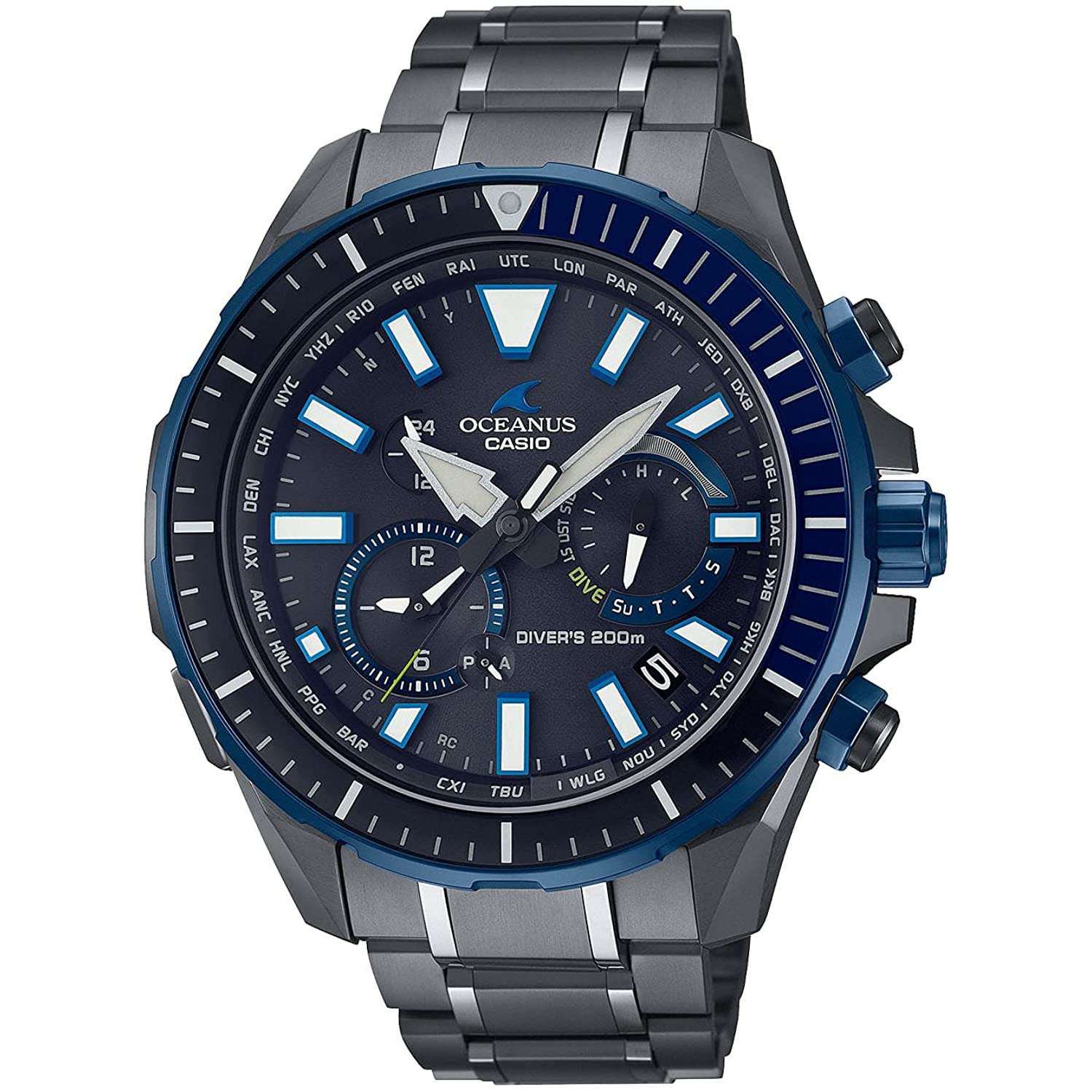 CASIO OCEANUS CACHALOT JDM MEN WATCH OCW-P2000C-2AJF - ROOK JAPAN