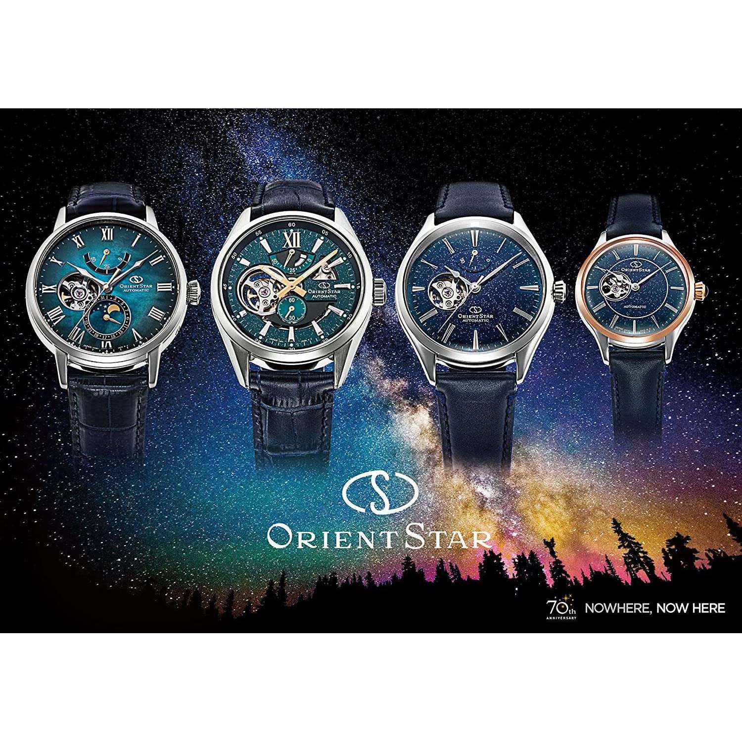 ORIENT STAR CLASSIC COLLECTION CLASSIC SEMI SKELETON WOMEN WATCH