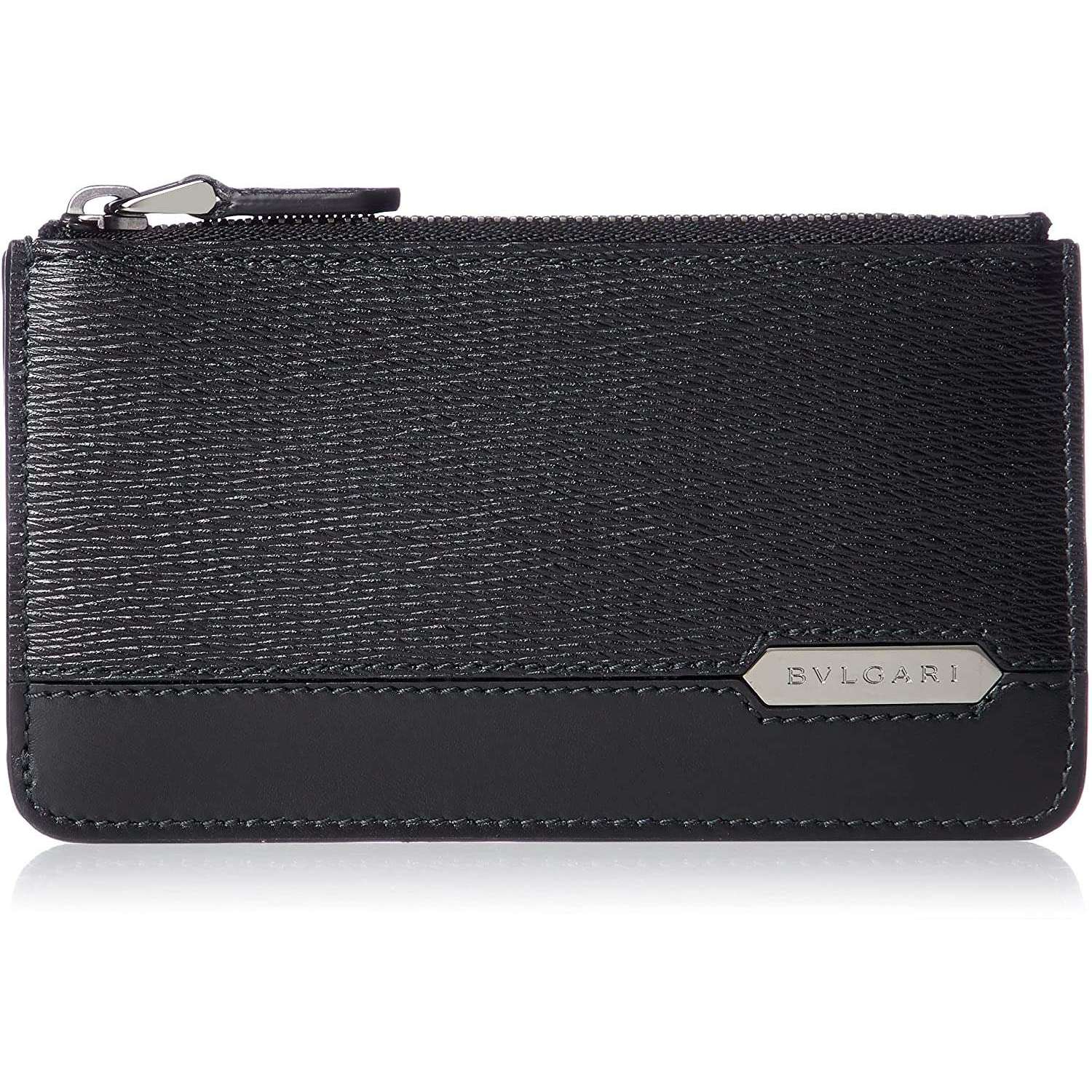 BVLGARI SERPENTI SCAGLIE BLACK MEN COIN CASE 284223 - ROOK JAPAN