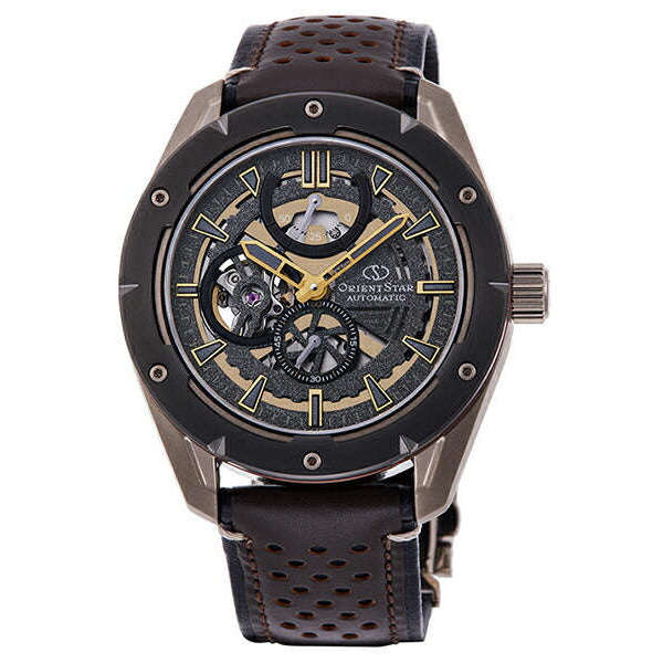 ORIENT STAR SPORTS COLLECTION PRESTIGE SHOP AVANT-GARDE SKELETON 