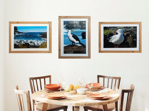 Seascape and Bird Photographer Mariah Cula used Wombat Frames custom framing Australia