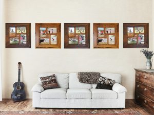 Light-brown-gum-and-dark-brown-gum-natural-colour-variation-in-square-picture-frames-online.