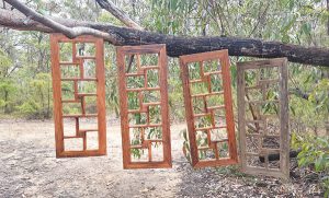 Rustic Timber Photo Frames for 12 Photos