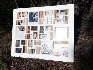 Large White multi picture photo frames Recycled Timber Australia