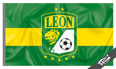 Club Leon Flag Banner 3x5 ft Mexico MX Bandera Soccer – TopFlag