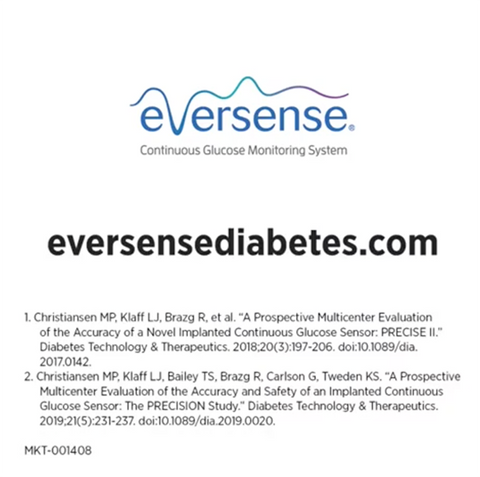 Eversense CGM by The Diabetic Survivor