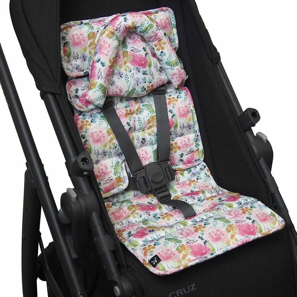 pram liner with head support