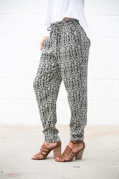 Printed Pants