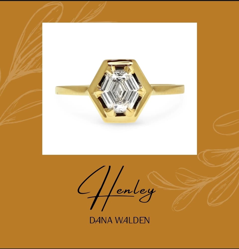 henley diamond engagement ring by Dana Walden