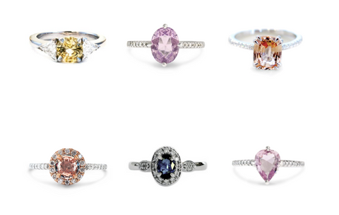 The Aura of Sapphires new designs - Sapphire fine jewelry for engagement or holiday gifts