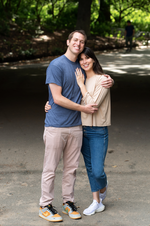 Rebecca May & Josh Meltz Proposal- Central Park NYC
