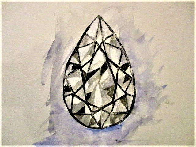 Frank Chin painting of Diamonds