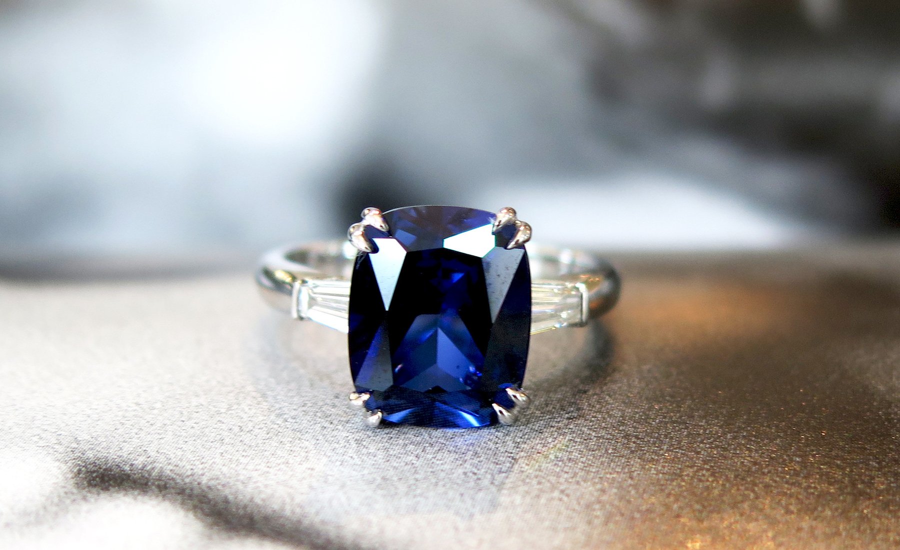 Valeria Sapphire Engagement Ring - Dana Walden Jewelry