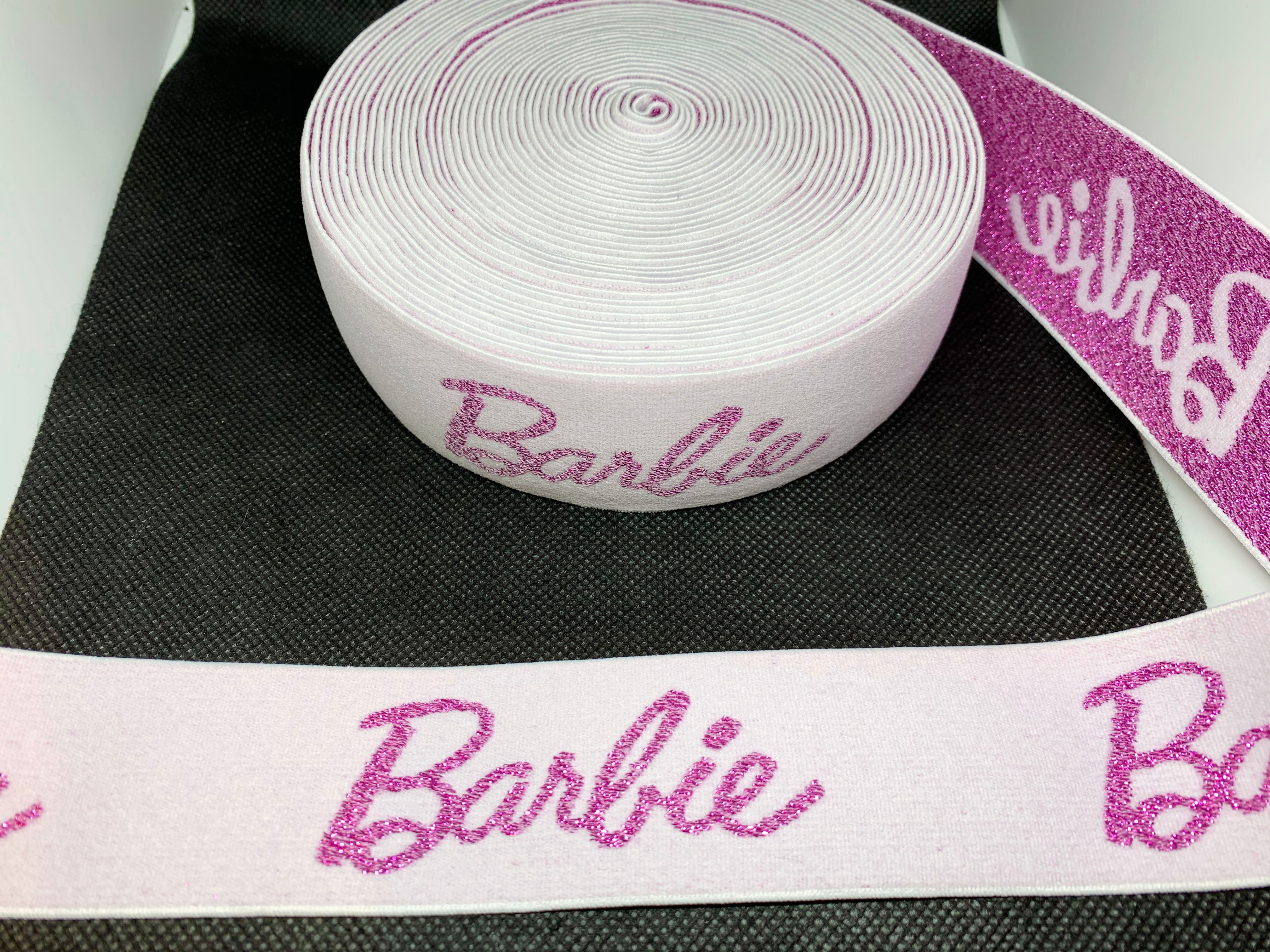 3 to 10 Yard Roll 4cm B-1 Custom Designer Elastic Band Jacquard Bands Trim Metallic
