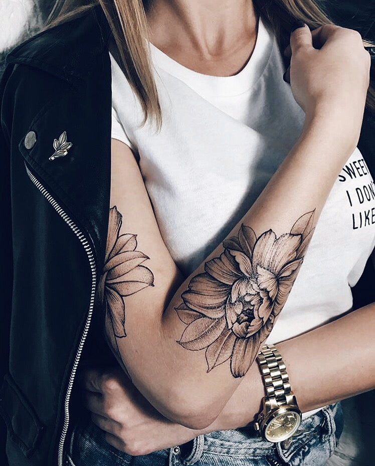 30 Beautiful Flower Tattoos for Women  Meaning  Beautiful flower tattoos Flower  tattoos Tattoos for women