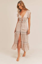 Just For Love Dress(Taupe).