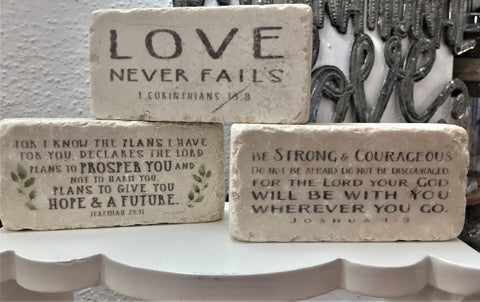 Scripture Stones at Art 2 Heart Gift Shop in Hamel MN