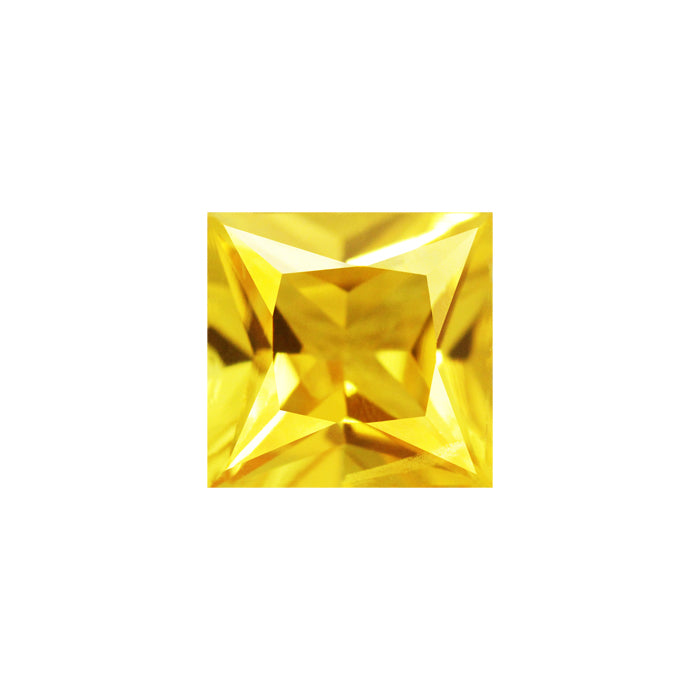Yellow Sapphire Square  1.17 cts.