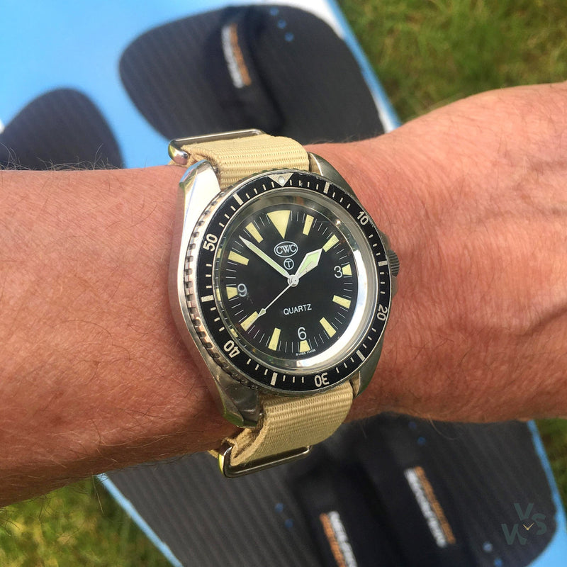 Cabot Watch Company - CWC Royal Marines Dive Watch - 0555/6645-99 - Is ...