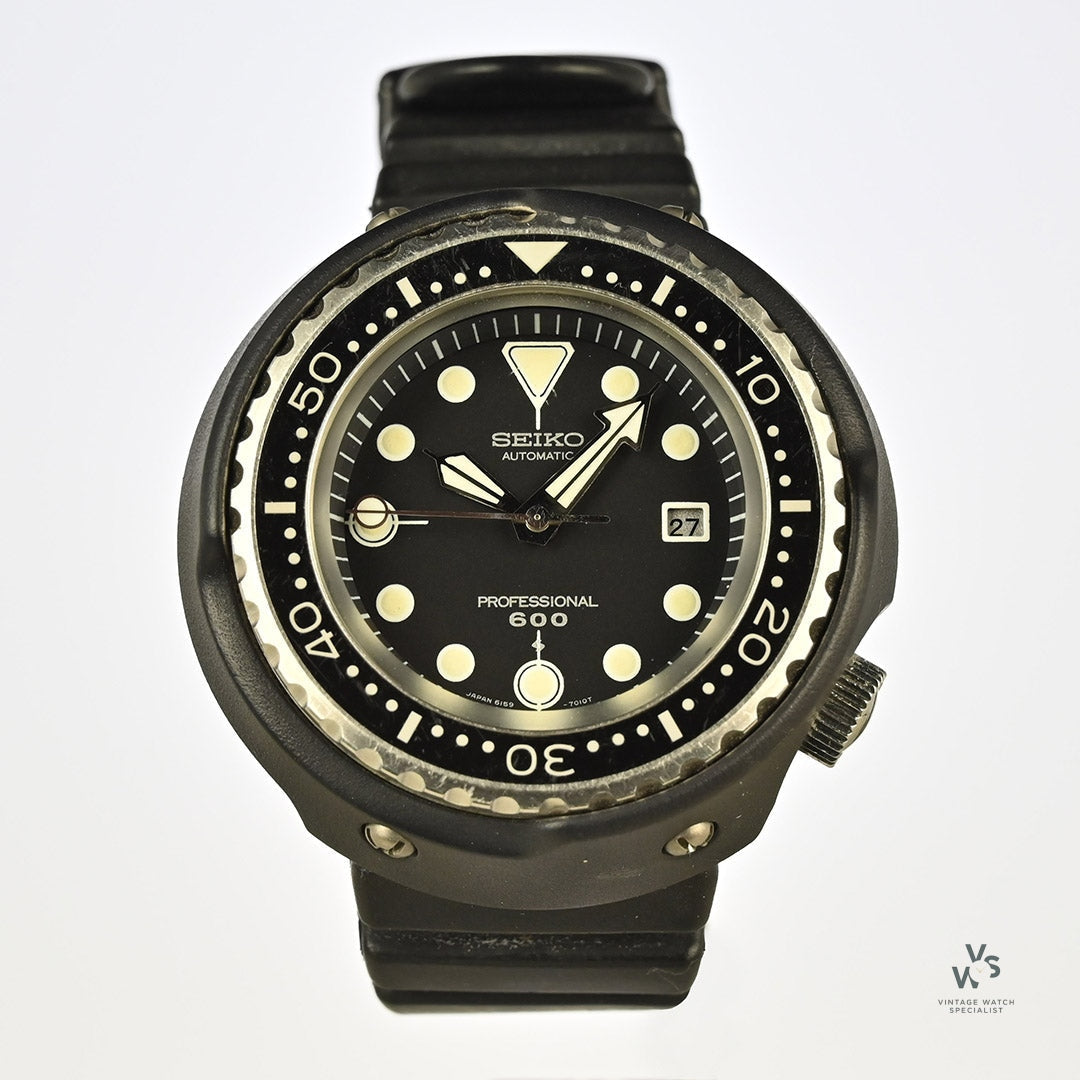 Seiko - A Vintage Grandfather Tuna Professional 600 Diver Titanium - M –  Vintage Watch Specialist