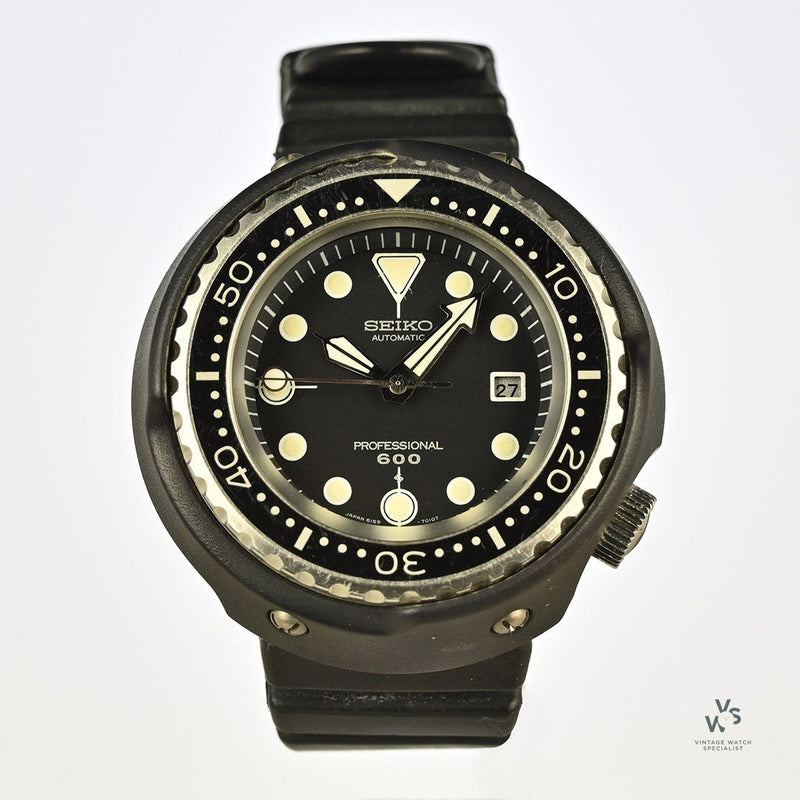 Seiko - A Vintage Grandfather Tuna Professional 600 Diver Titanium - M – Vintage  Watch Specialist