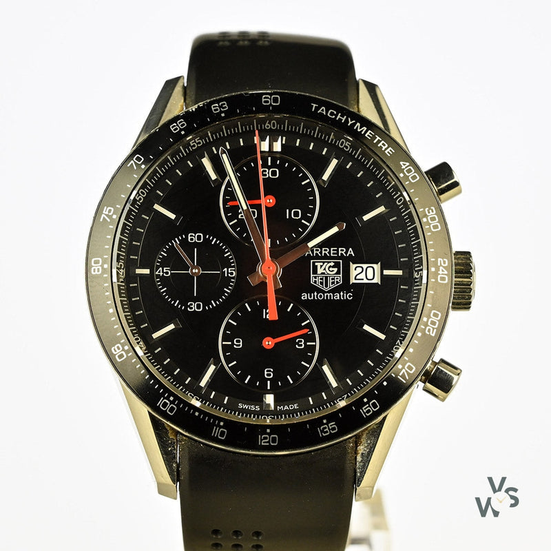 Tag Heuer Carrera Chronograph Automatic - Model  - Issued 200 –  Vintage Watch Specialist