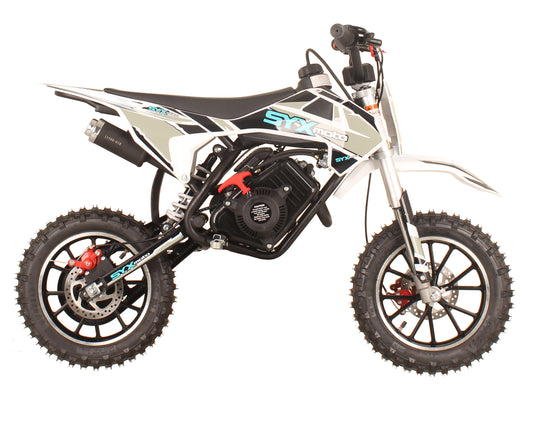 Carburador de carburador para 50cc SYX Moto Holeshot Kids Mini Dirt Bike,  47 49cc 50cc 2 Stroke Pocket Rocket Dirt Bike Mini ATV Quad L