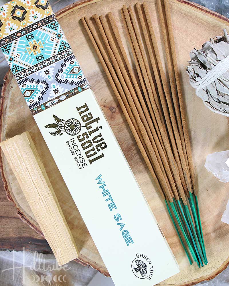 Native Soul White Sage & Lavender Incense 15gr | Hilltribe Ontario