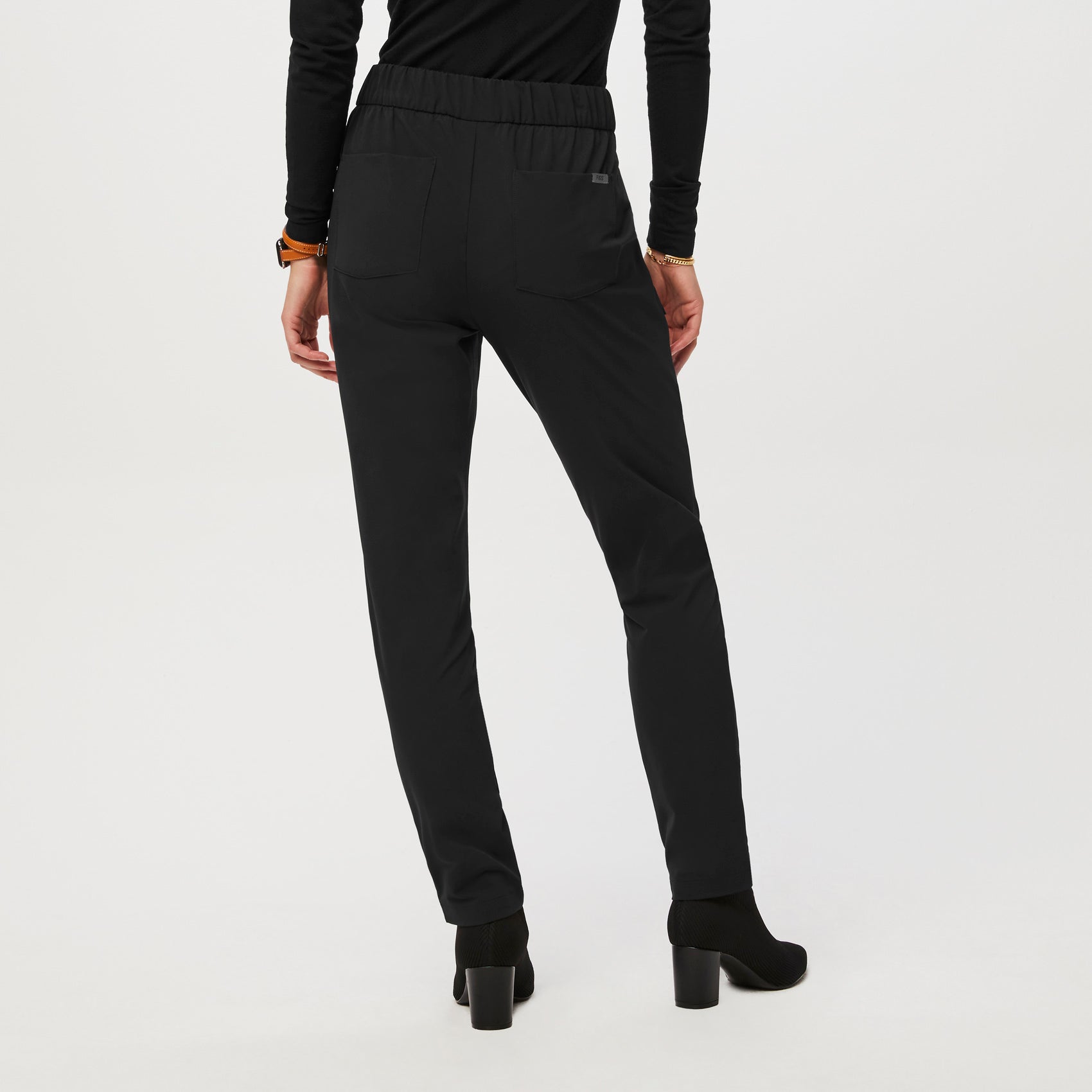 Buy Jet Black Trousers & Pants for Women by Fig Online