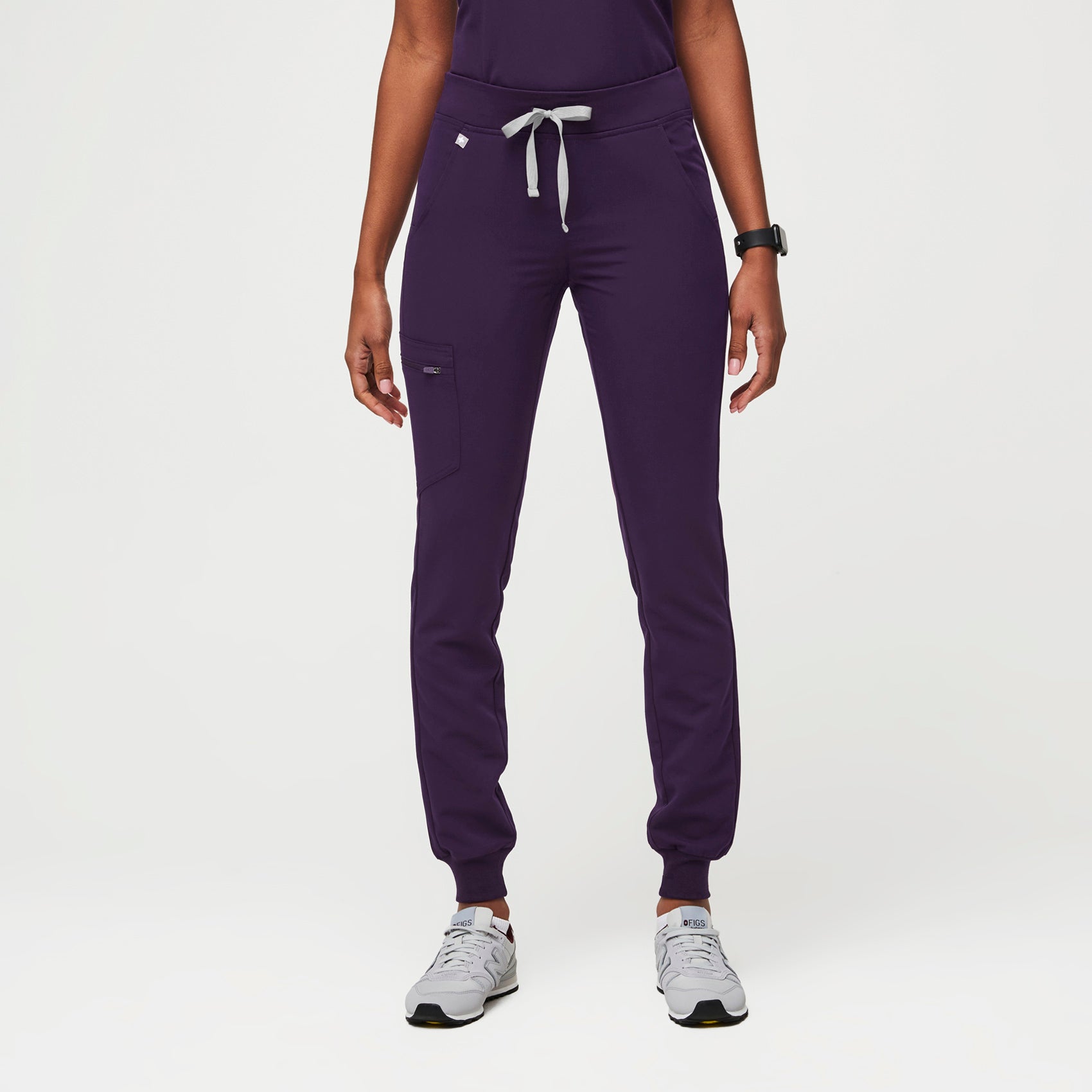 Pantalón deportivo de uniforme médico Zamora™ para mujer - Jam púrpura ·  FIGS
