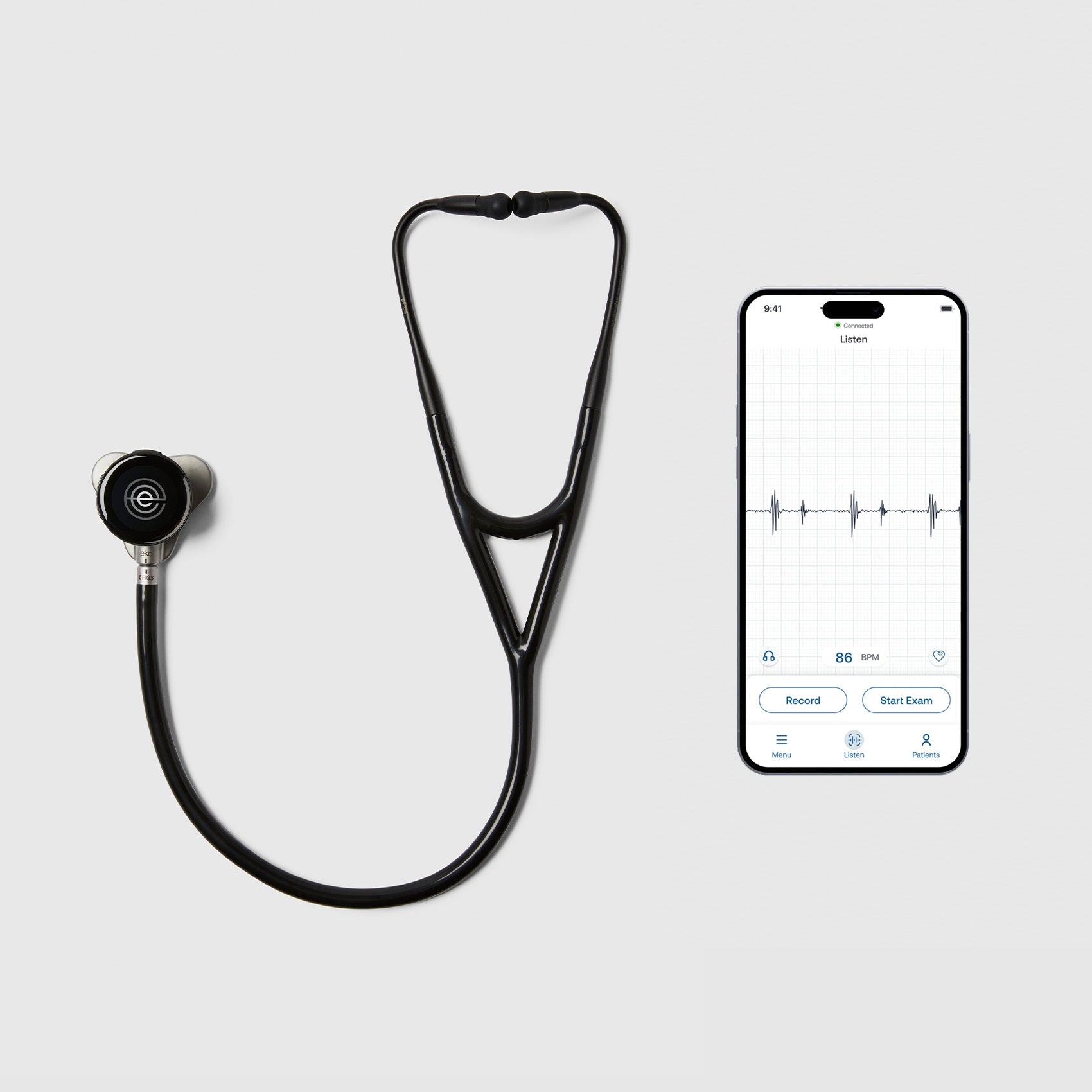 Figs | Eko Core 500 Digital Stethoscope Unisex Black O/S