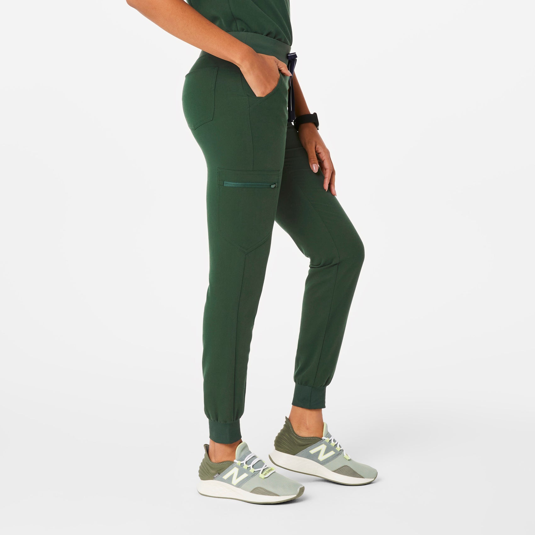 Pantalón deportivo de uniforme médico Zamora™ para mujer - Verde