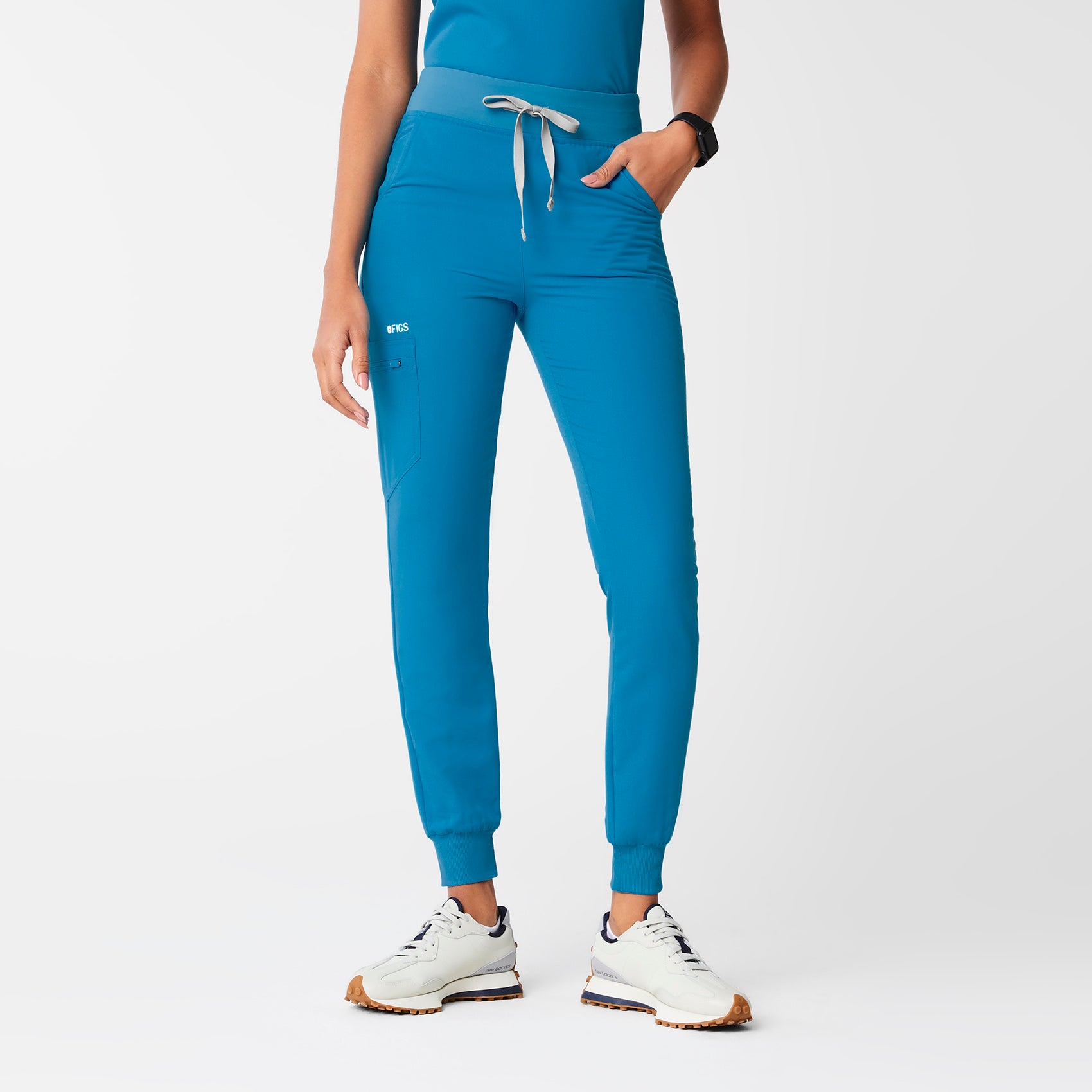 Weiße Hose Damen Untere Jogginghose für Damen, Joggerhose, Workout, hoch