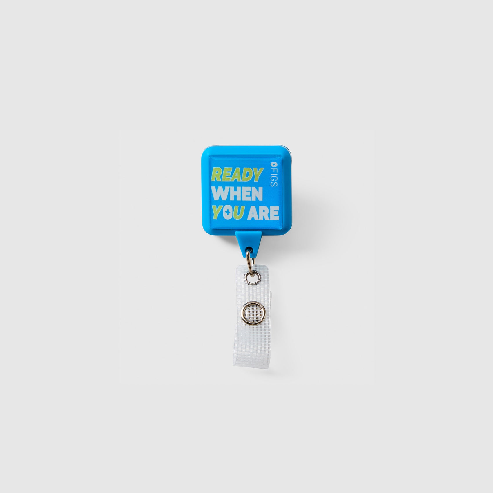 FIGS Extreme Blue Ready When You Are Badge Reel