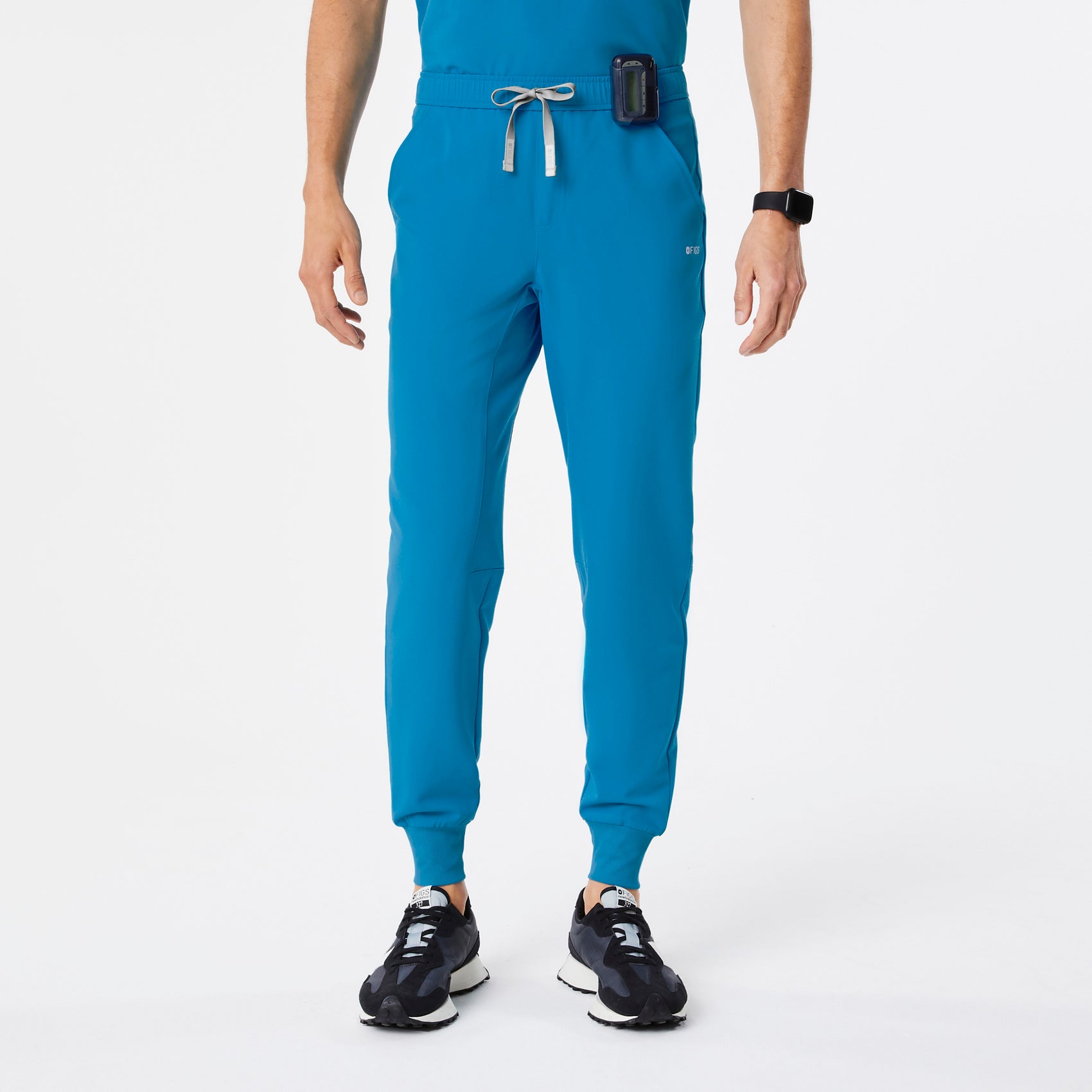 FIGS Mens Extreme Blue Tansen - Short Jogger Extremes Scrub Pants (3XL - 6XL)