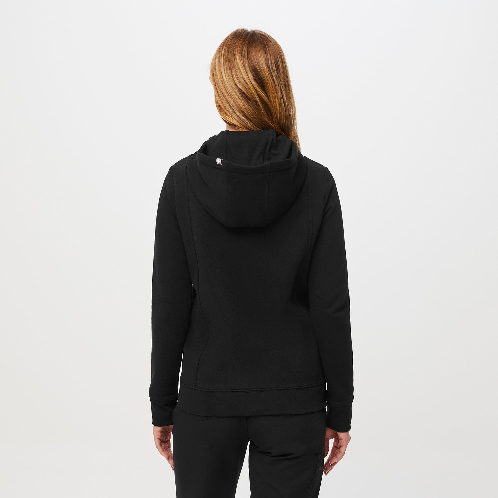 Hoodie™ Zip Black On-Shift - FIGS Full ·