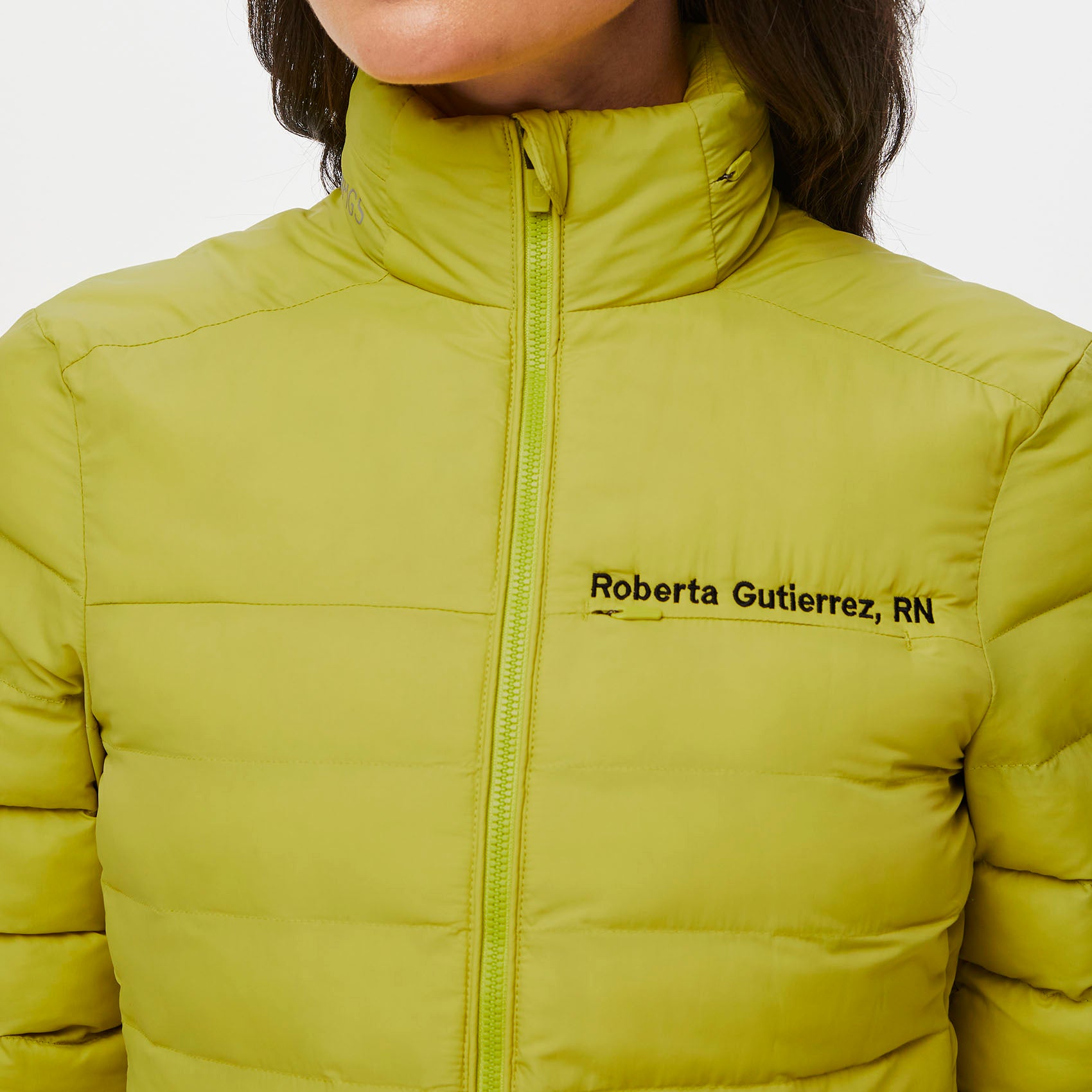 Women’s On-Shift™ Packable Puffer Jacket - Limeade · FIGS