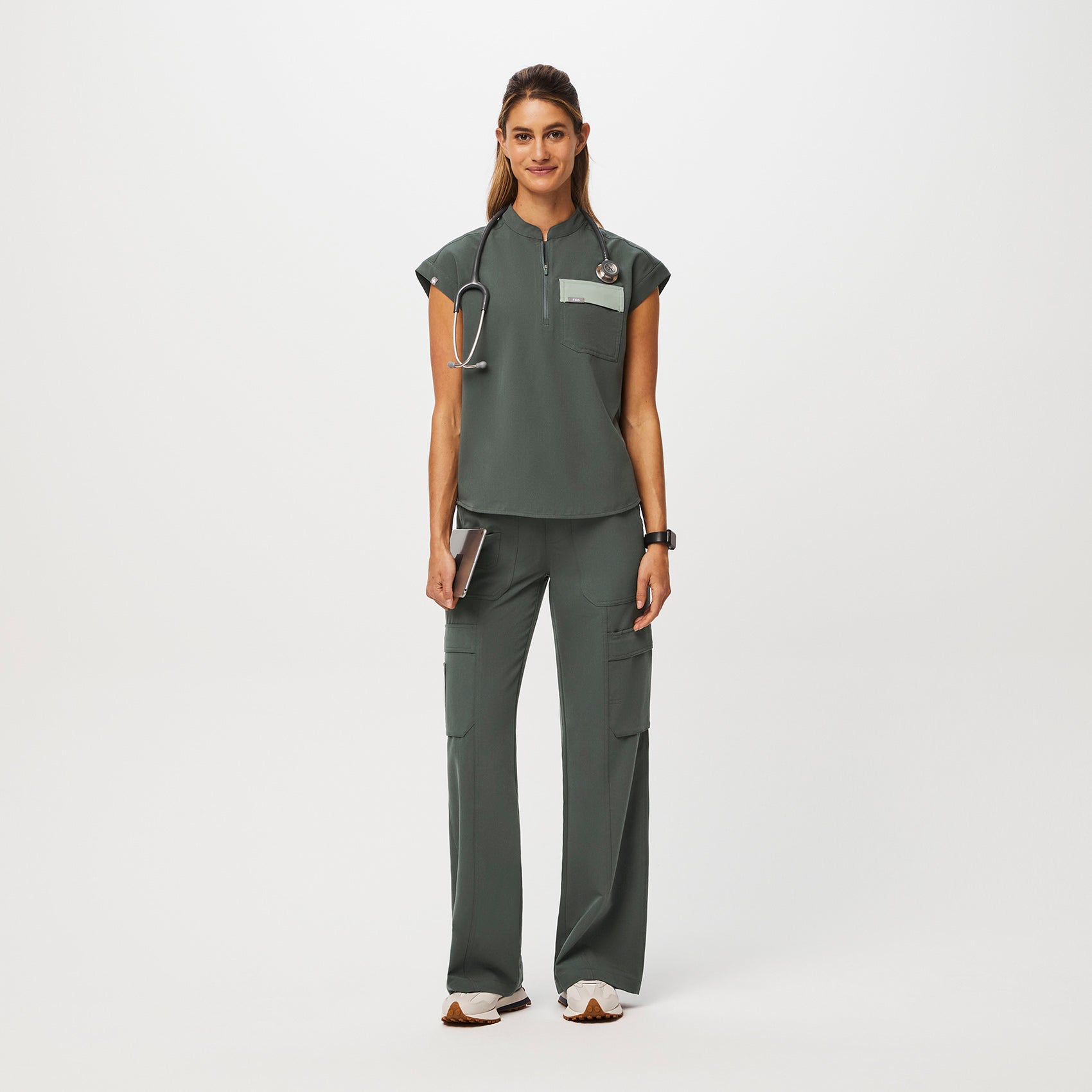 Chantal Cargo ScrubJumpsuit™