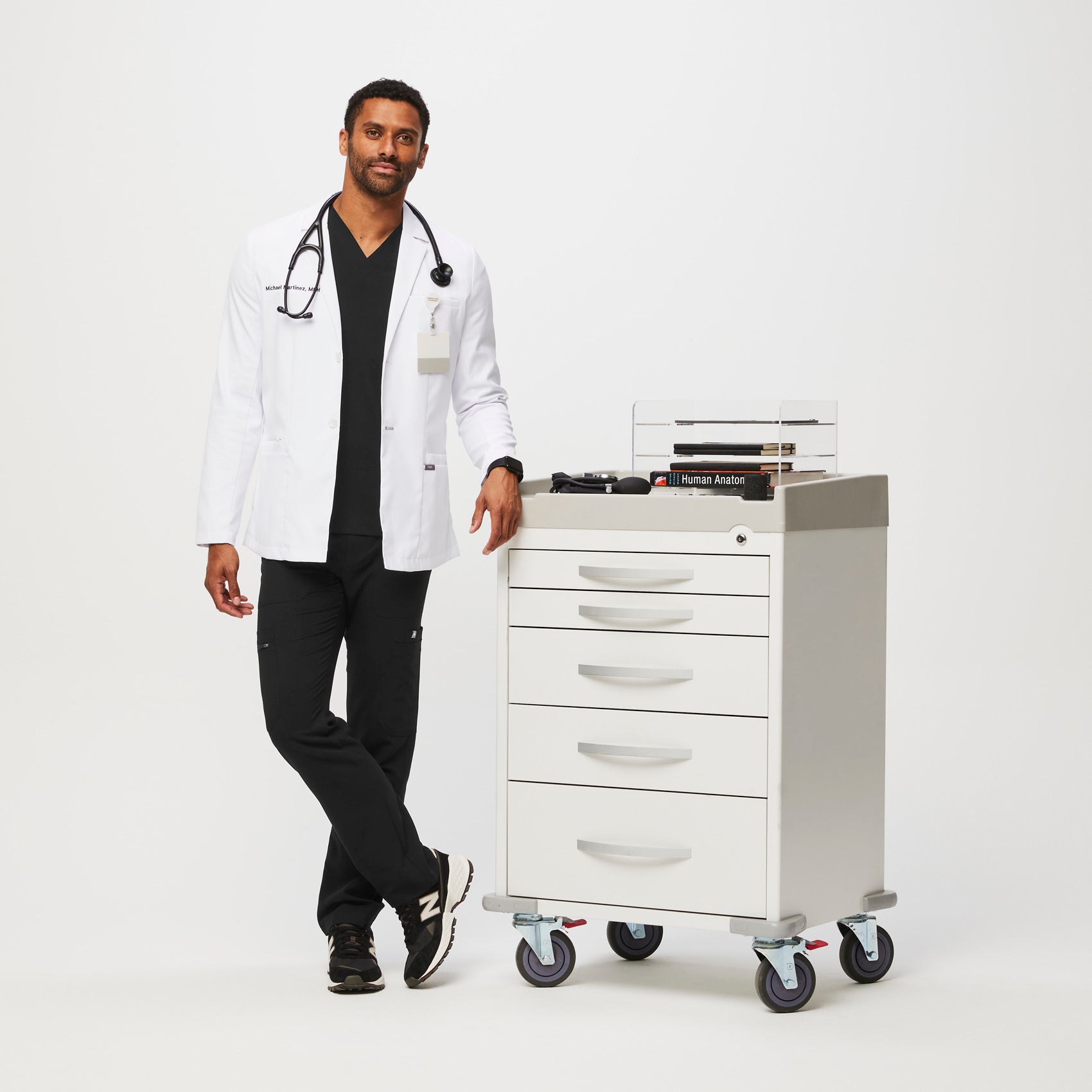 Harlem Slim Short Lab Coat